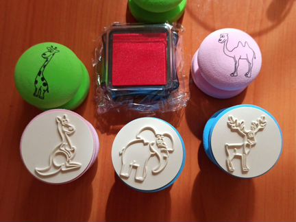 Набор штампов,6 шт