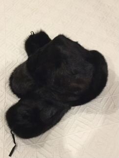 Шапка норковая полная 56 разм