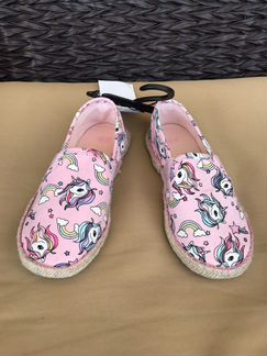 Эспадрильи H&M для девочки,30р, новые