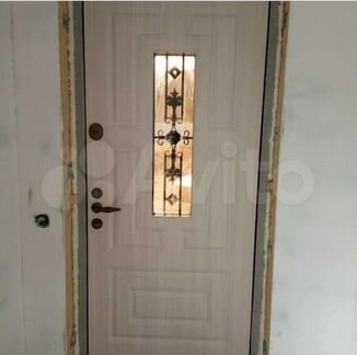 Дверь входная металлическая со стеклом см 991