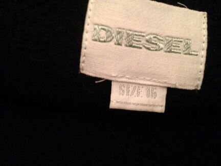 Худи свитшот толстовка Diesel, Италия, 14-16 лет к