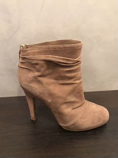 Ботильоны замшевые