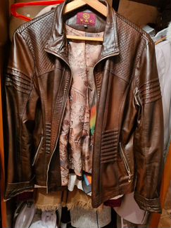 Куртка кожаная женская