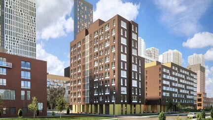 2-к квартира, 69.5 м², 3/11 эт.