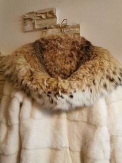 Роскошная шуба норка шикарный капюшон подрысь