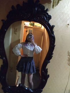Юбка шифоновая