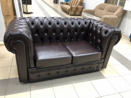 Диван Честер экокожа люкс