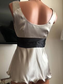 Атласный топ, блузка