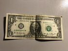 1 доллар США с красивым номером