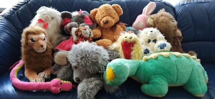 Мягкие игрушки Aurora Gulliber и др