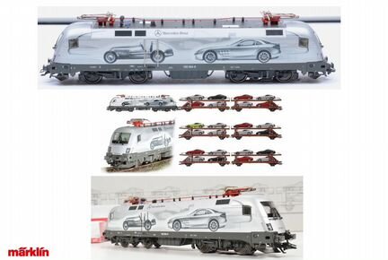 Набор Marklin 26517 Autotransportzug - Silberpfeil