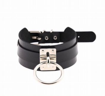 Кожаный чокер