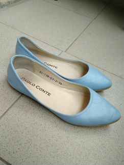 Балетки натуральная кожа