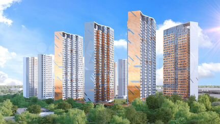 2-к квартира, 57.1 м², 8/22 эт.