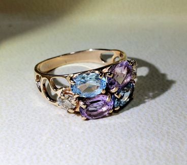 Кольцо золотое Россия