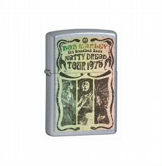 Зажигалка Zippo 24990 Bob Marley Оригинал Новая