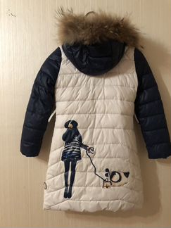 Тёплое пальто для девочки