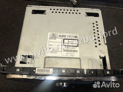 Магнитола Ford Focus 2 Mondeo 4 6000CD с кодом