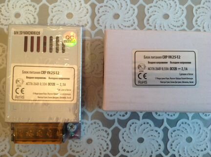 Новый блок питания CRP VN 25-12
