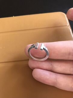Серебряное кольцо Тиффани